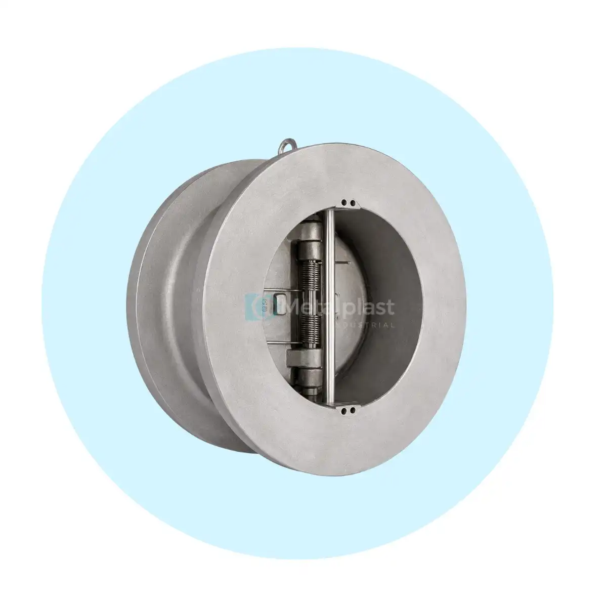 Válvula Check Wafer Doble Disco ASTM A216 WCB / A351 CF8M