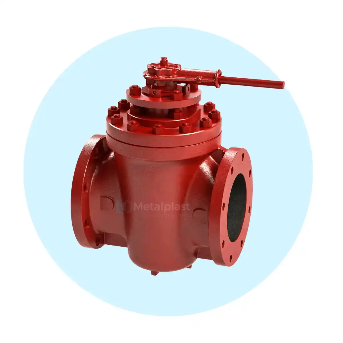 Válvula Macho Modelo Regular ASTM A126 B Clase 200 Walworth