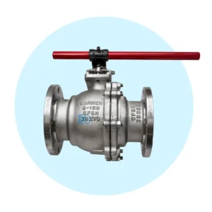 Válvula de Bola Bridada Acero Inoxidable CF8M y CF3M Warren Valve