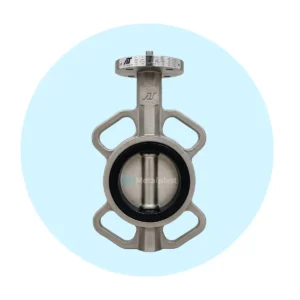 Válvula de Mariposa Wafer Serie ES ASTM A395 y CF8M MT Controls