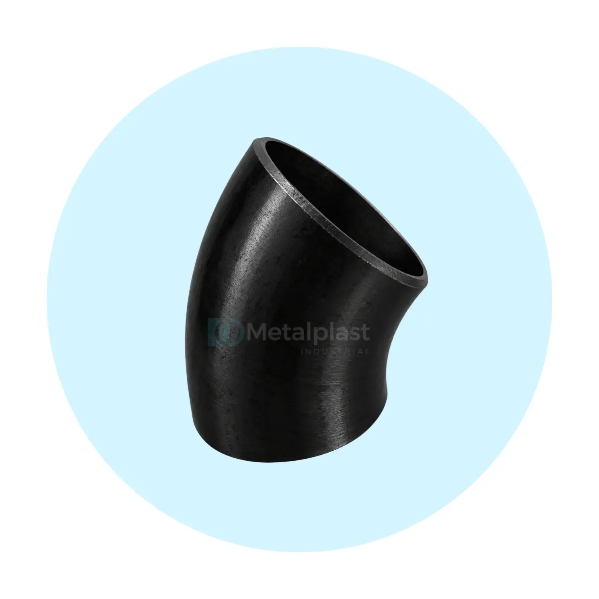 Codo 45° Acero al Carbono ASTM A234 WPB Long Radius
